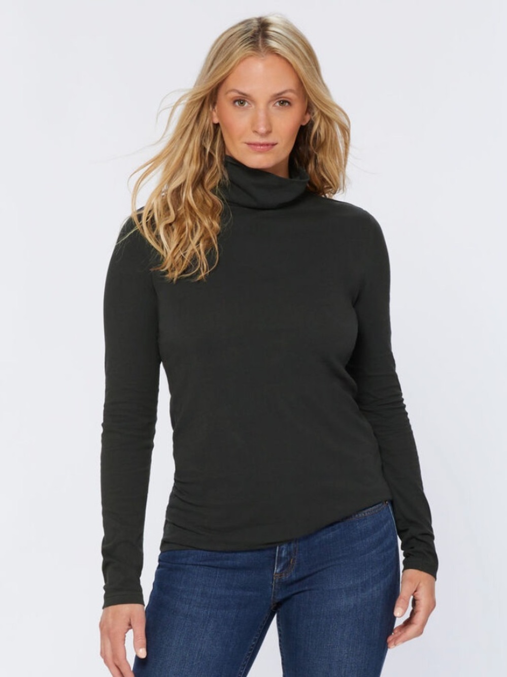 Duluth Trading No Yank Long Sleeve Turtleneck